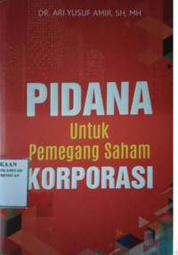 Image of Pidana Untuk Pemegang Saham Korporasi